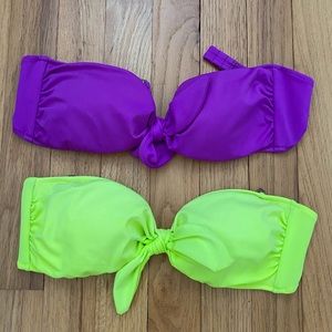 Victoria’s Secret bikini bandeau tops
